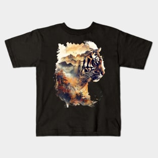 Tiger Color Genetic Kids T-Shirt